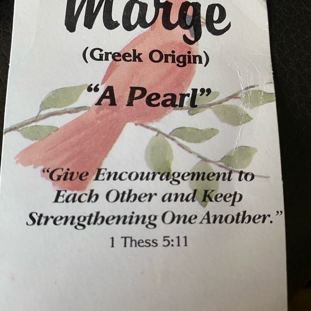Meet your Posher, Marjee